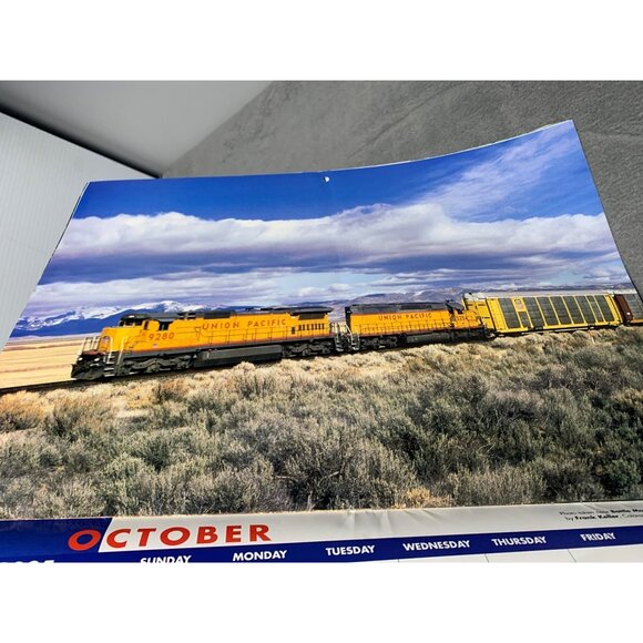 Union Pacific 2005 Calendar with Train Photography - Picture 6 of 9